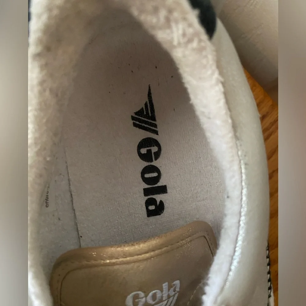 Gola Classics Eclipse Mode Silver/Gold/Multi Jogger Style Sneakers SZ 10‎